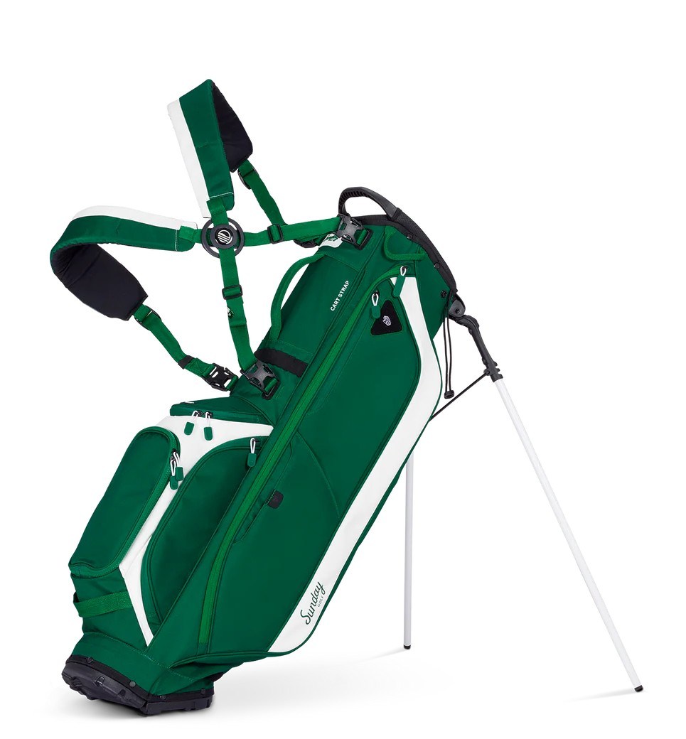 Sunday Golf Ryder Standbag, evergreen