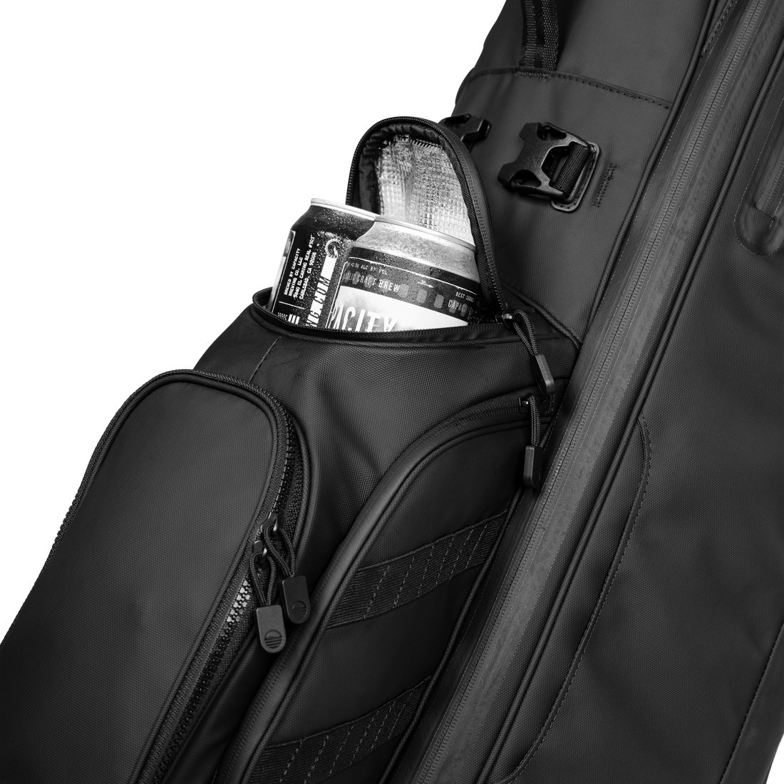 Sunday Golf Storm Ryder Standbag, schwarz