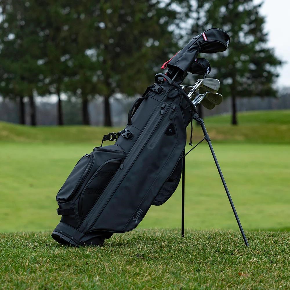 Sunday Golf Storm Ryder Standbag, schwarz