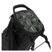 Sunday Golf Ranger Standbag, schwarz