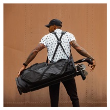 Sunday Golf Ranger Standbag, schwarz