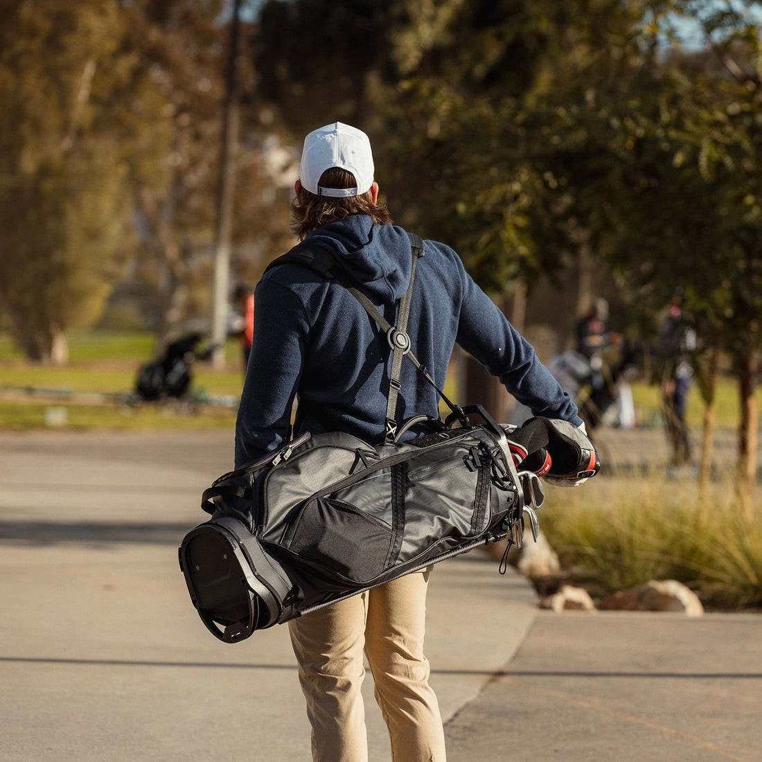 Sunday Golf Ranger Standbag, schwarz