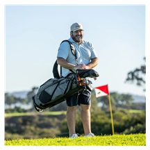 Sunday Golf Ranger Standbag, sage