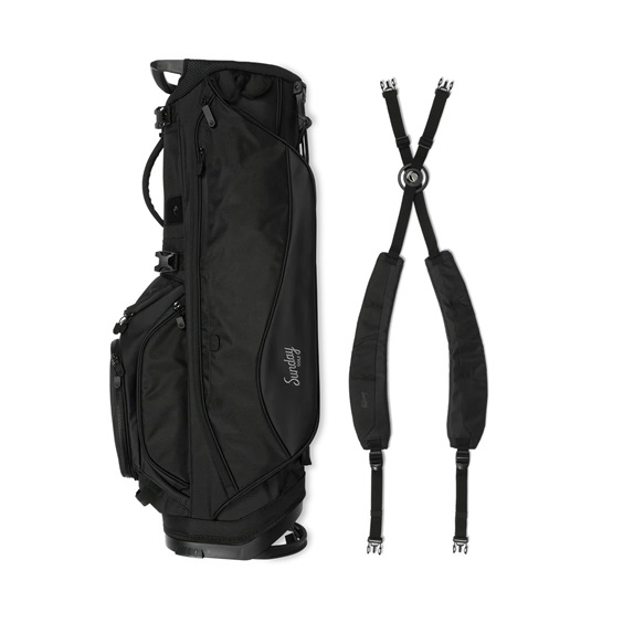 Sunday Golf Ryder 14 Standbag, schwarz