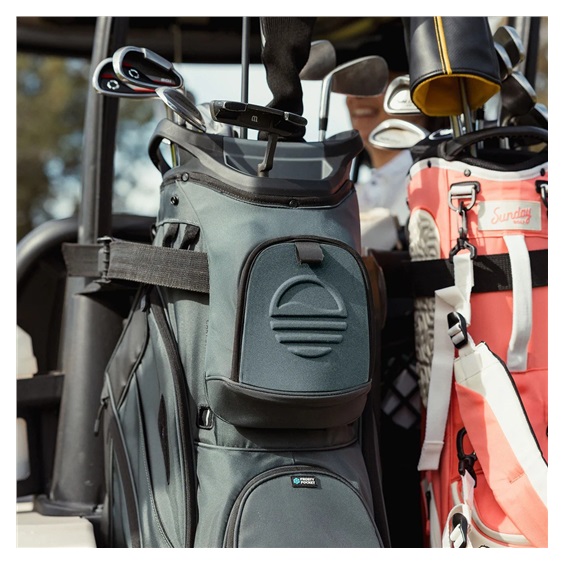 Sunday Golf Big Rig Cartbag, midnight green