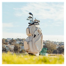 Sunday Golf Big Rig Cartbag, toasted almond