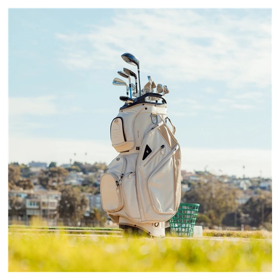 Sunday Golf Big Rig Cartbag, toasted almond