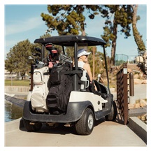 Sunday Golf Big Rig Cartbag, toasted almond