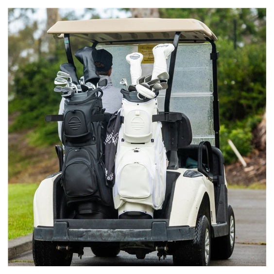 Sunday Golf Big Rig S-Class Cartbag, weiss