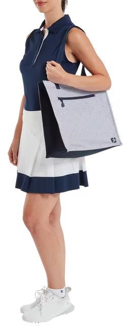 FootJoy Tote Tashe, navy/dusty lavender print