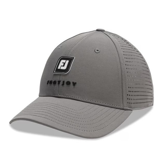 FootJoy Perforated Trucker Herren Cap, grau