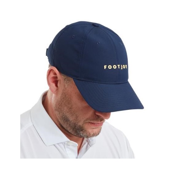 FootJoy Fj Fashion Cap, navy with sunshine
