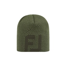 FootJoy FJ Pünktchen-Jacquard-Beanie, grün