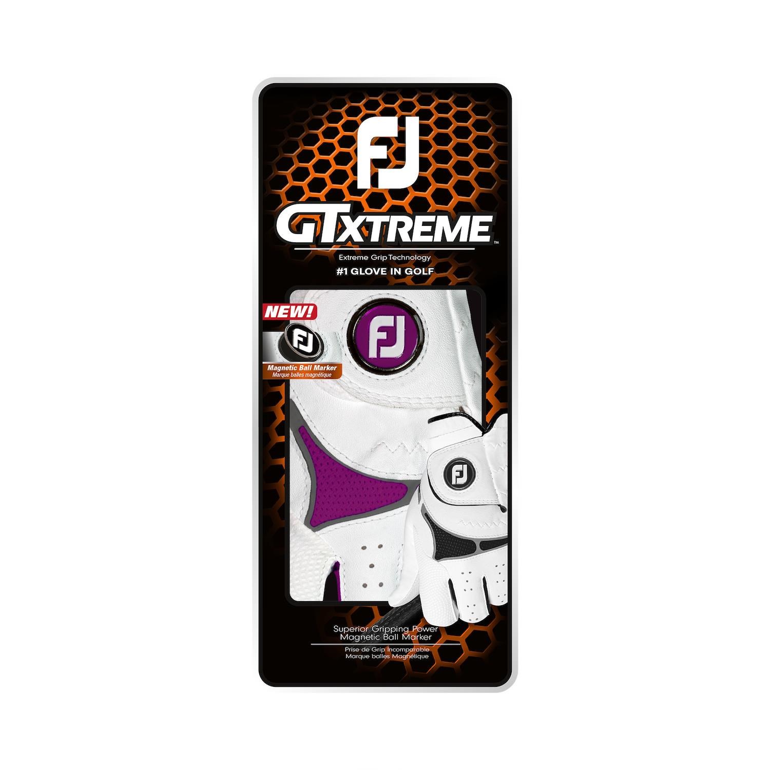 FootJoy GTxtreme Damen Golfhandschuh, weiss/fuchsia