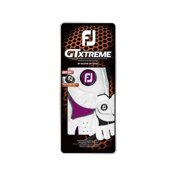 FootJoy GTxtreme Damen Golfhandschuh, weiss/fuchsia