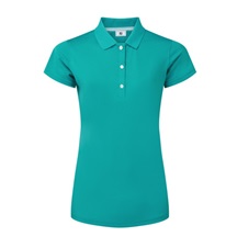 FootJoy Stretch Pique Solid Damen Poloshirt, grün
