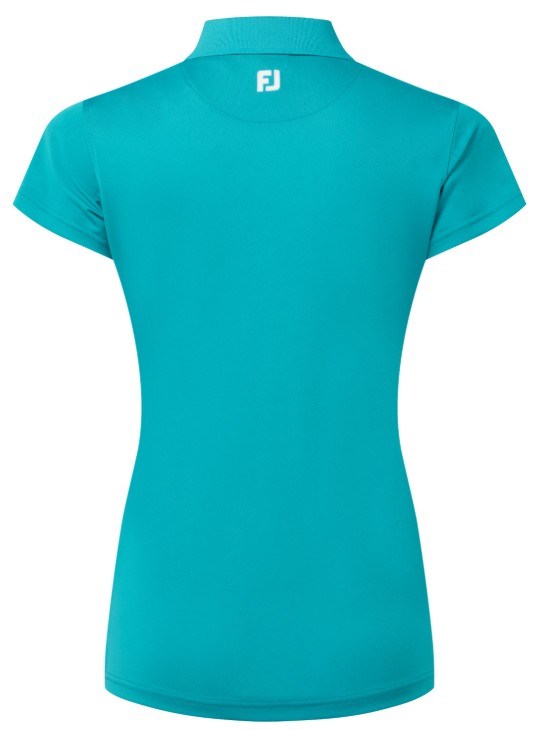 FootJoy Stretch Pique Solid Damen Poloshirt, grün