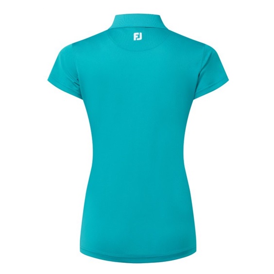 FootJoy Stretch Pique Solid Damen Poloshirt, grün