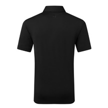 FootJoy Lisle Solid Herren Poloshirt, schwarz