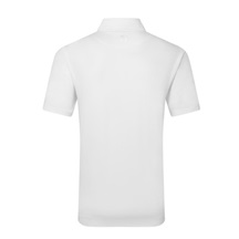 FootJoy Lisle Solid Herren Poloshirt, weiss