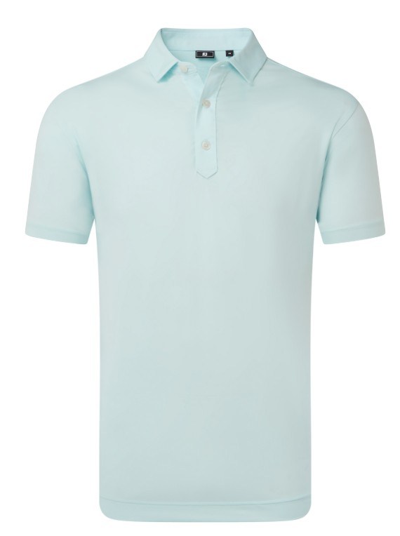 FootJoy Lisle Solid Herren Poloshirt, ice blue