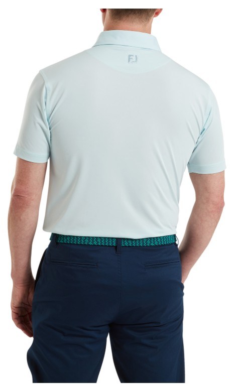 FootJoy Lisle Solid Herren Poloshirt, ice blue