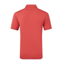 FootJoy Lisle Solid Herren Poloshirt, nantucket red