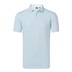 FootJoy Modernist Geo Pique Herren Poloshirt, white/ice blue