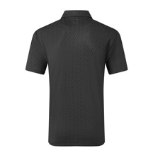 FootJoy Modernist Geo Pique Herren Poloshirt, charcoal/black