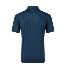 FootJoy Modernist Geo Pique Herren Poloshirt, navy tonal