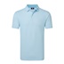 FootJoy Scallop Geo Pique Herren Poloshirt, blue reef