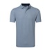 FootJoy Scallop Geo Pique Herren Poloshirt, navy