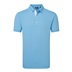 FootJoy FJ Wordmark Pique Herren Poloshirt, blau reef