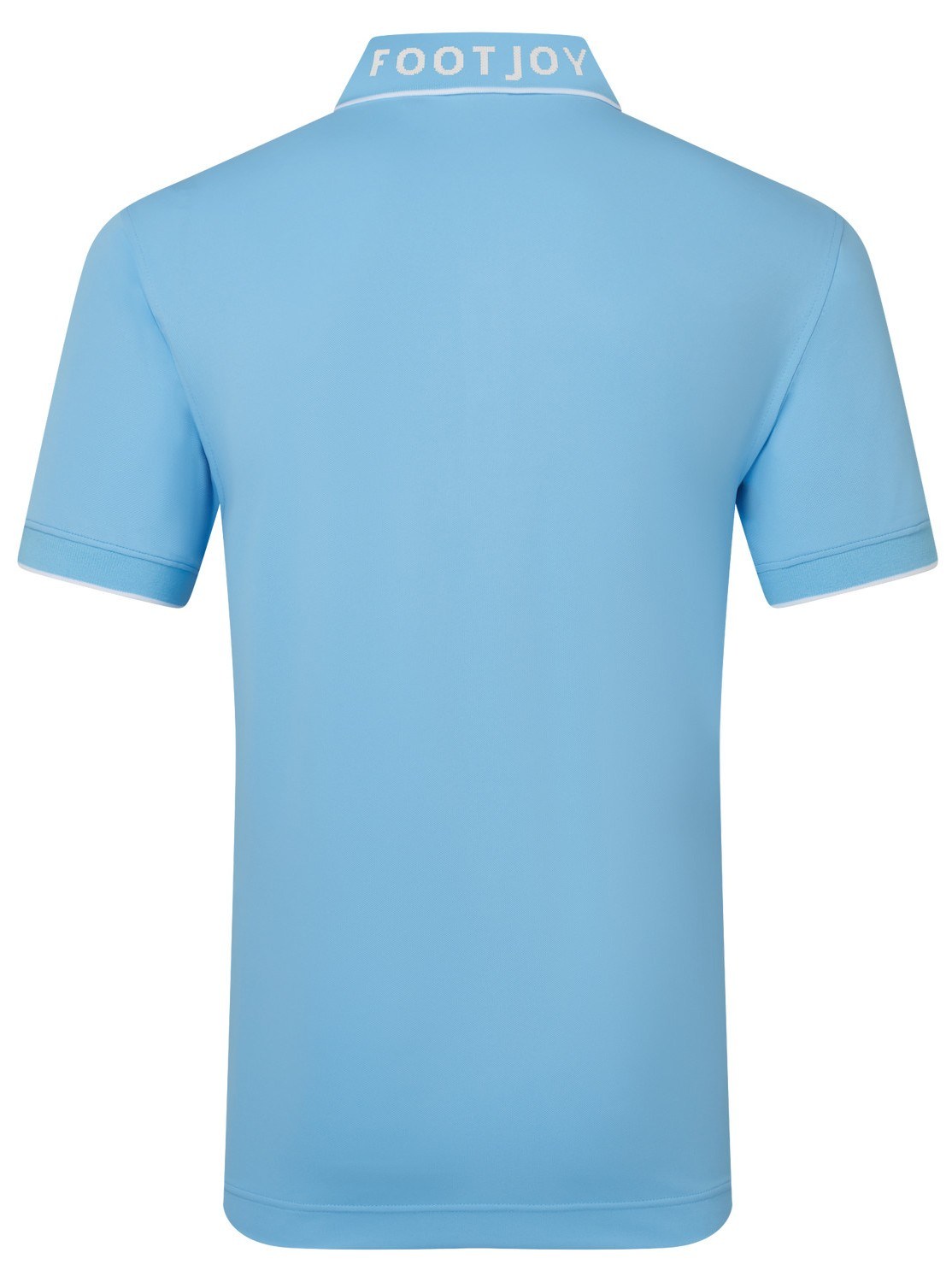 FootJoy FJ Wordmark Pique Herren Poloshirt, blau reef