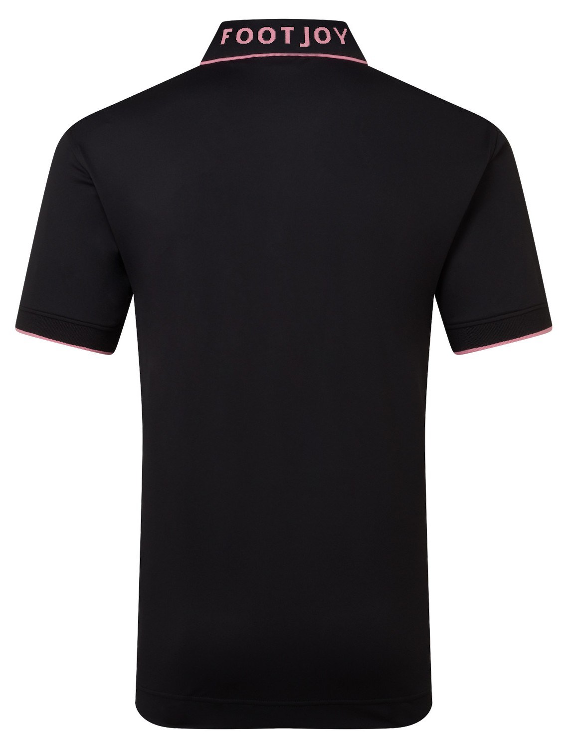 FootJoy FJ Wordmark Herren Poloshirt, pique schwarz