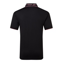 FootJoy FJ Wordmark Herren Poloshirt, pique schwarz