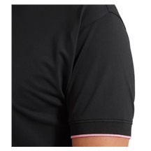 FootJoy FJ Wordmark Herren Poloshirt, pique schwarz