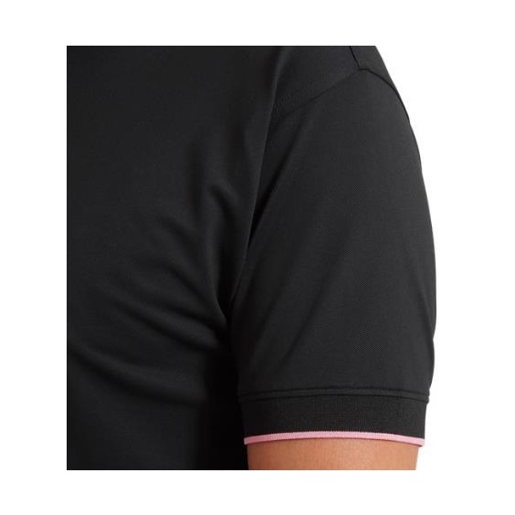 FootJoy FJ Wordmark Herren Poloshirt, pique schwarz