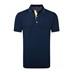 FootJoy FJ Wordmark Pique Herren Poloshirt, dunkelblau