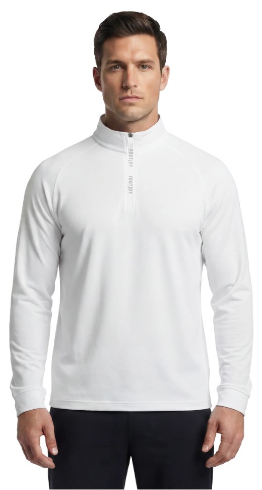 FootJoy Wordmark Chill Out Herren Sweatshirt, weiss