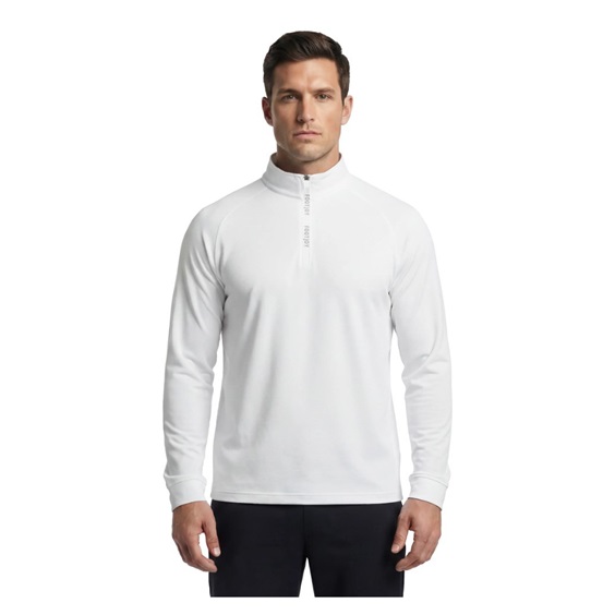 FootJoy Wordmark Chill Out Herren Sweatshirt, weiss