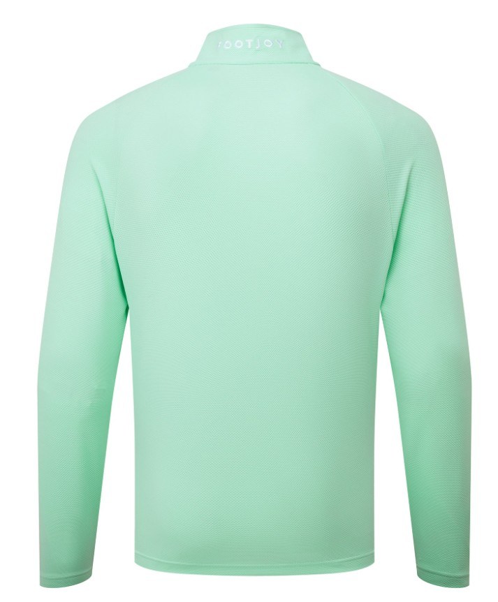 FootJoy Wordmark Chill Out Herren Sweatshirt, sea glass/white