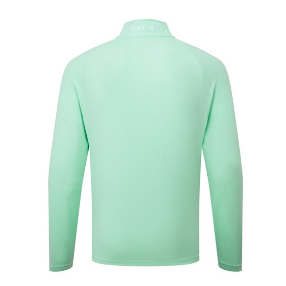 FootJoy Wordmark Chill Out Herren Sweatshirt, sea glass/white