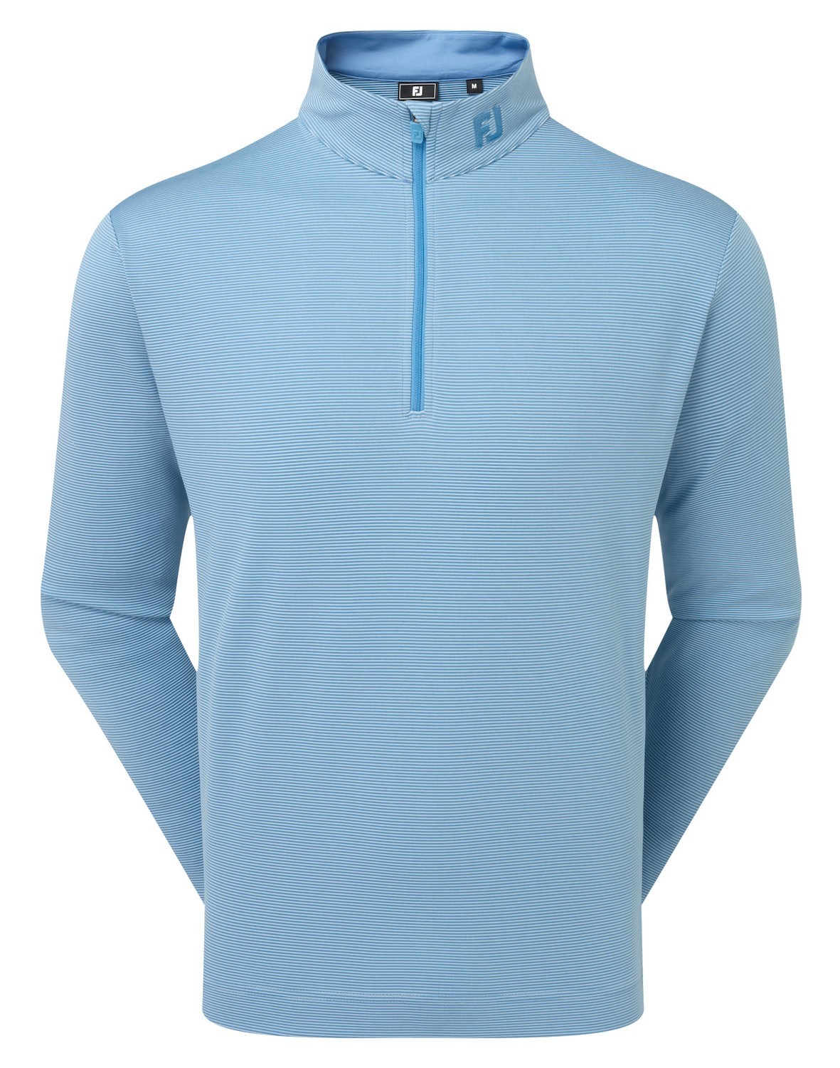 FootJoy Ottoman Stripe Chill-Out Herren Sweatshirt, chambray/coastal blue