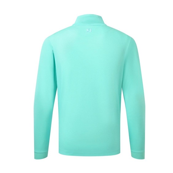 FootJoy Ottoman Stripe Chill-Out Herren Sweatshirt, blue reef/sea glass