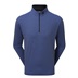 FootJoy Ottoman Stripe Chill-Out Herren Sweatshirt, black/vivid violet