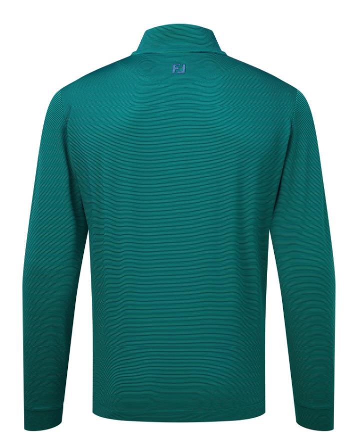 FootJoy Ottoman Stripe Chill-Out Herren Sweatshirt, navy/field green