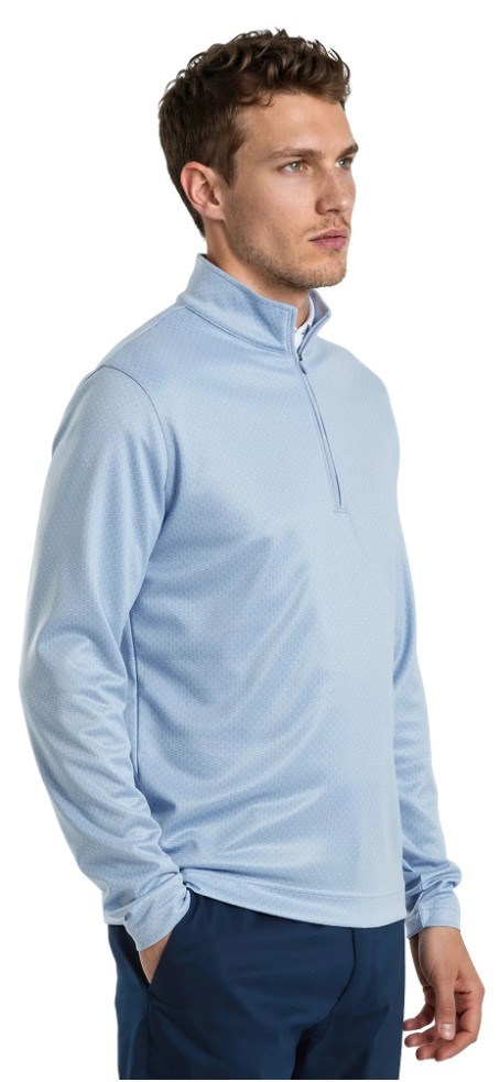 FootJoy Nautical Flag Tonal Chill Out Herren Sweatshirt, chambray