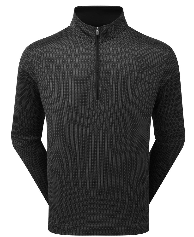 FootJoy Nautical Flag Tonal Chill Out Herren Sweatshirt, schwarz