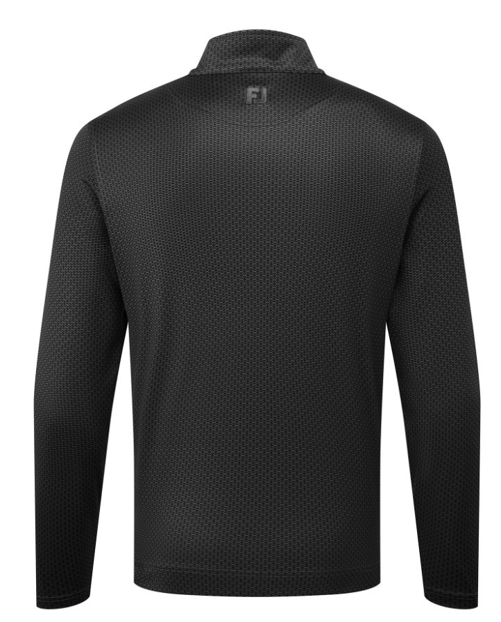 FootJoy Nautical Flag Tonal Chill Out Herren Sweatshirt, schwarz
